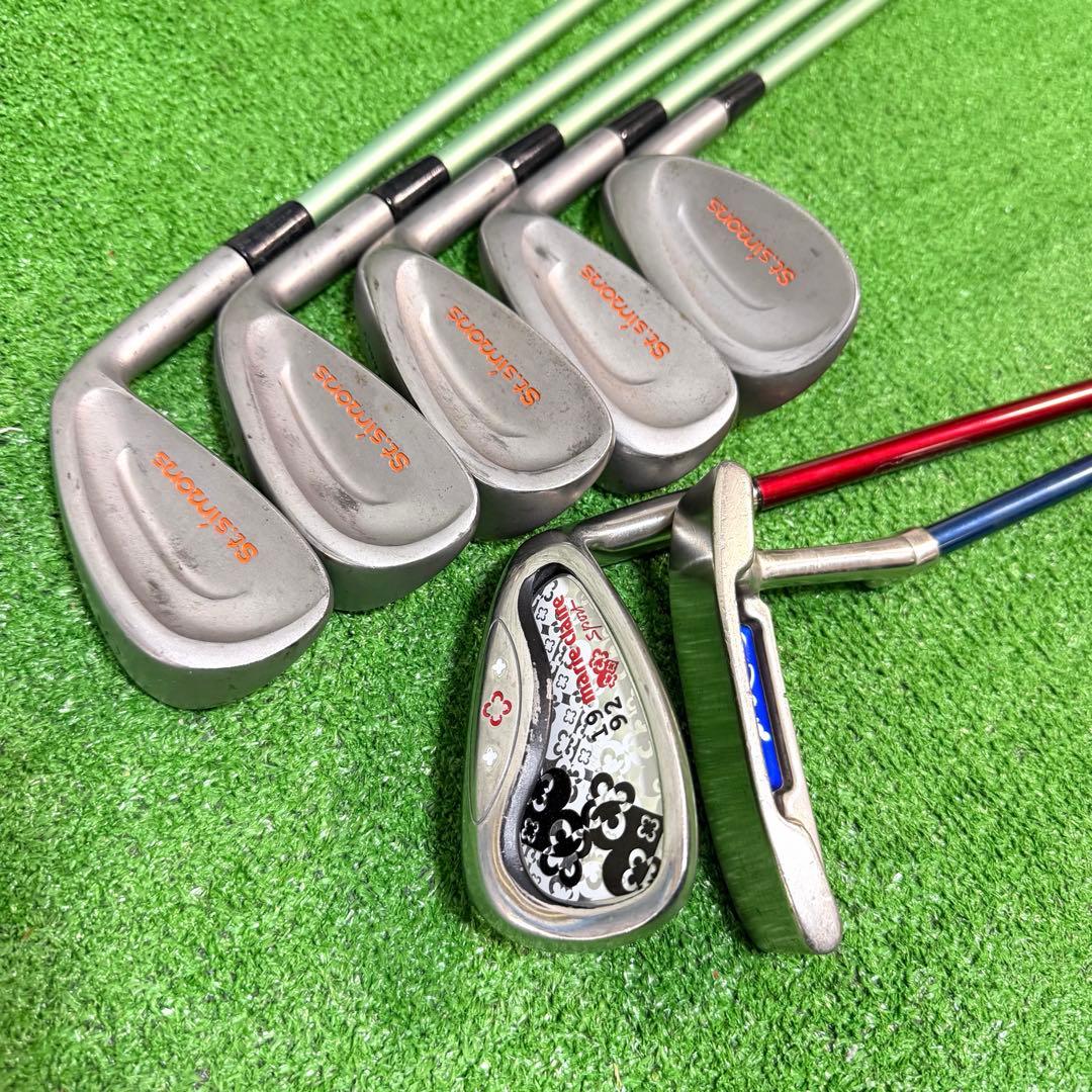 ゴルフセット　初心者応援　ゴルフプランナー　レディース　右打ち　打感良好