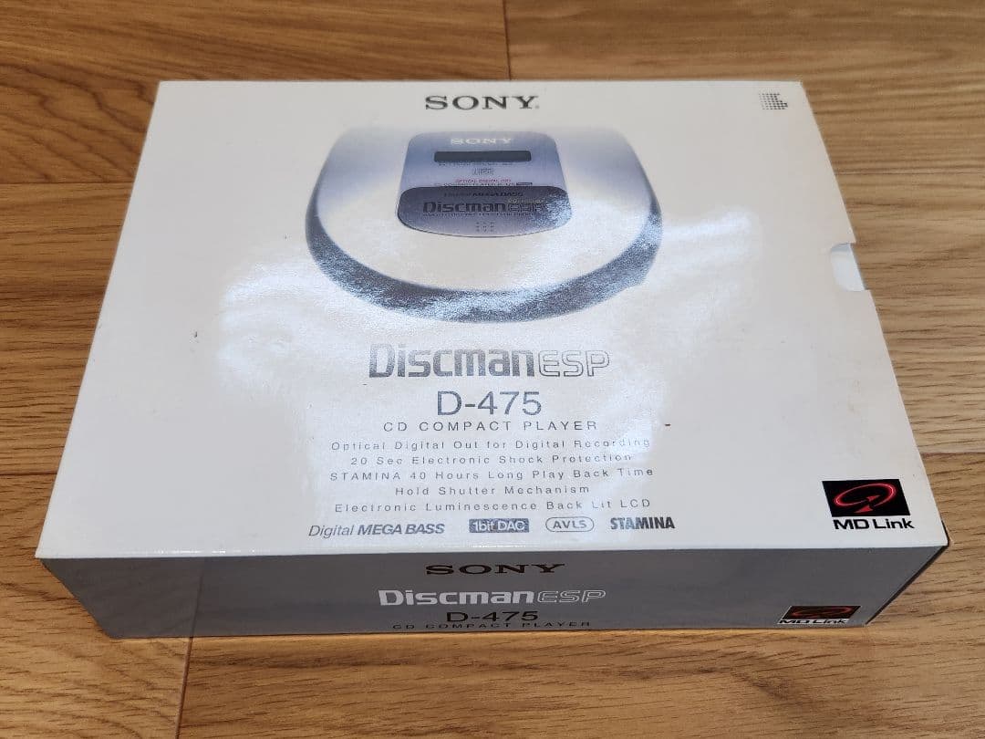SONY　ディスクマン　ESP D-475　ポータブルCDプレーヤー　動作確認済
