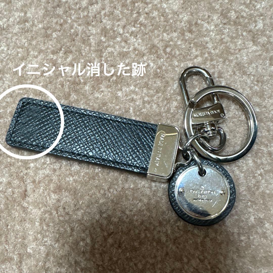 ルイヴィトン キーリング m80237 キーホルダー モノグラム　黒