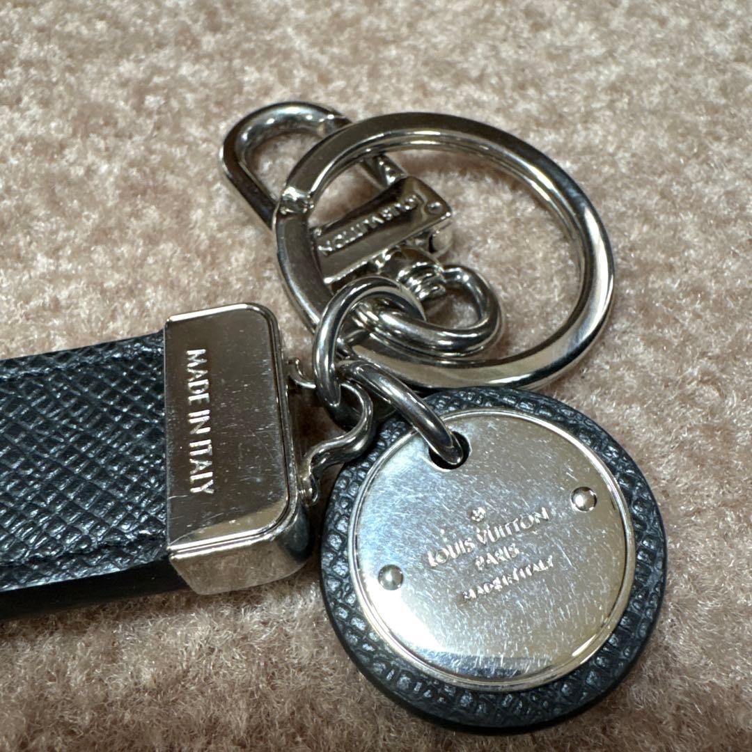 ルイヴィトン キーリング m80237 キーホルダー モノグラム　黒