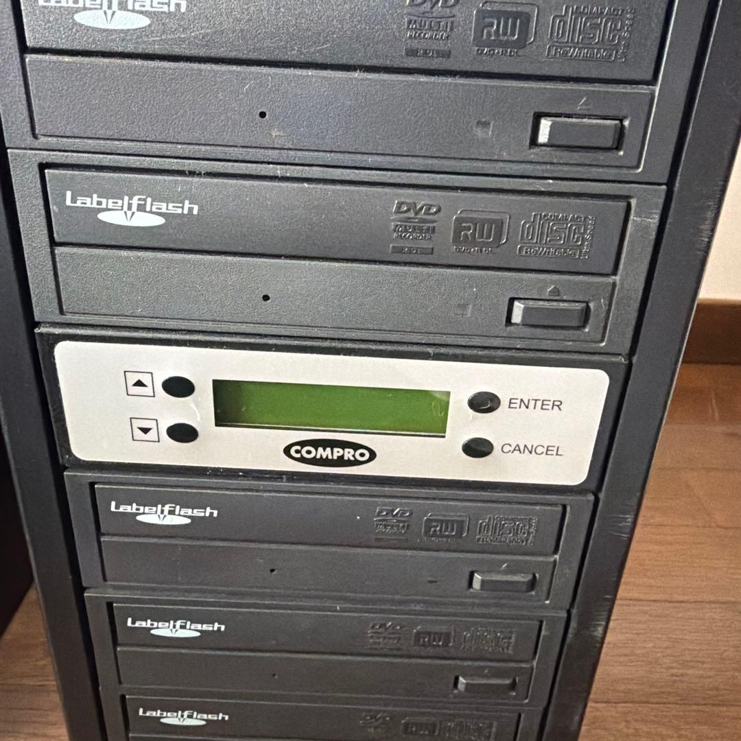 DVD /CD デュプリケーター　1:7【動作確認済み】