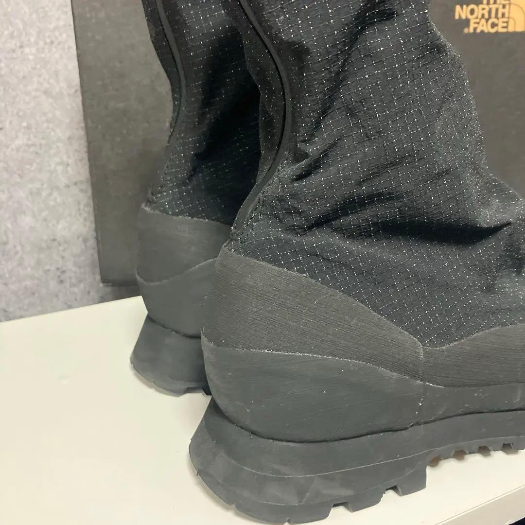 24AW ノースフェイス　スノー ブーツ ゴアテックス 防水　透湿　黒　23
