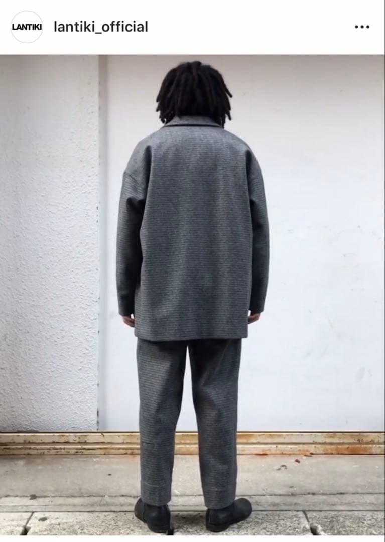 19aw lantiki別注 Dulcamara よそいきセットアップ ウール