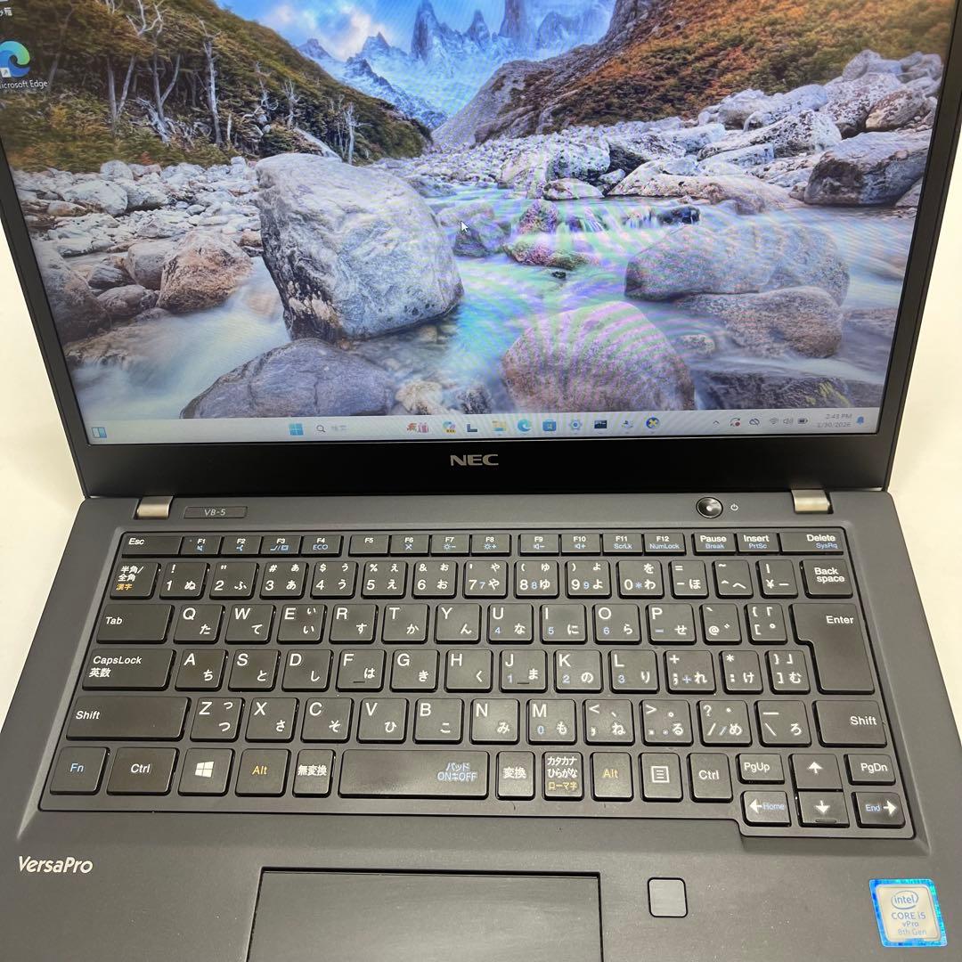 Windowsノート本体 #919 NEC VersaPro VB-5 i5-8365U 8GB 256G