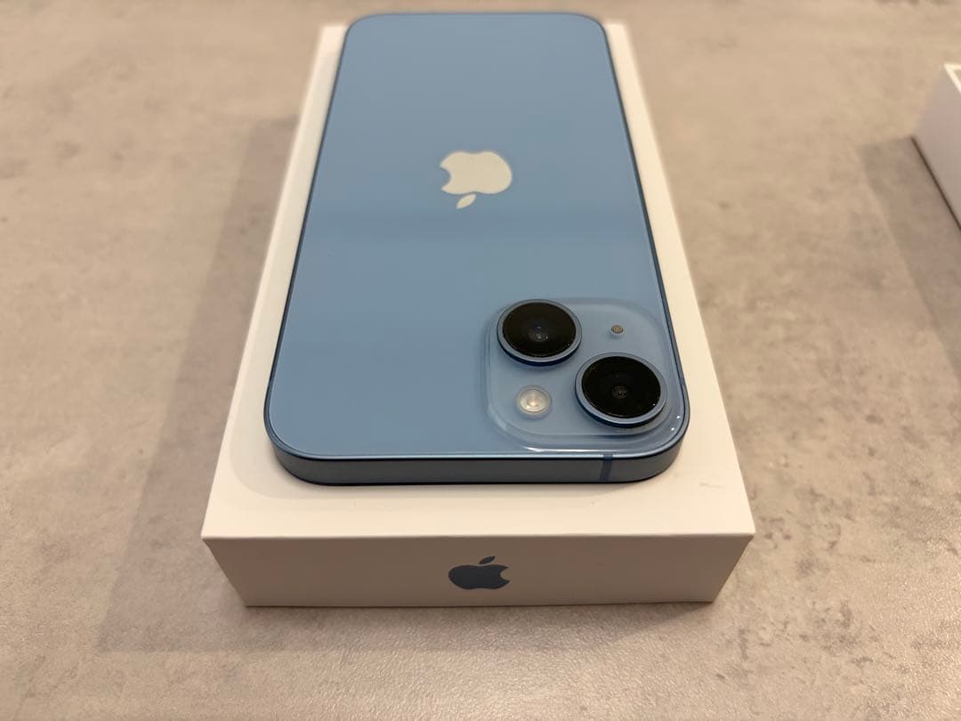 iPhone14 256GB ブルー SIMフリー 残債無し 美品 Apple