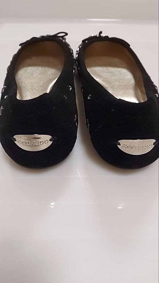 Jimmy Choo 新品未使用 スタースタッズ フラットシューズ