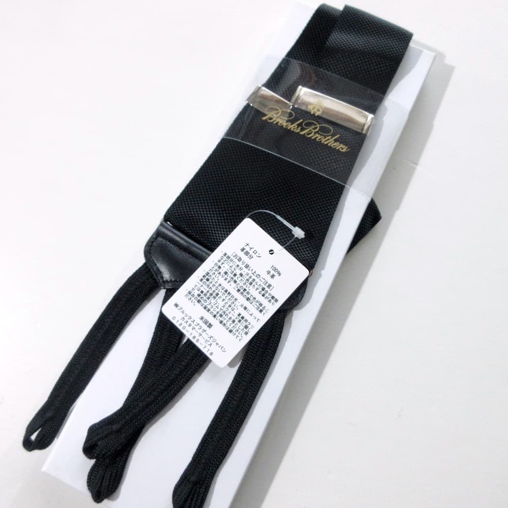 m*o様 ブルックスブラザーズ 新品 ボタン式サスペンダー 定価¥13200