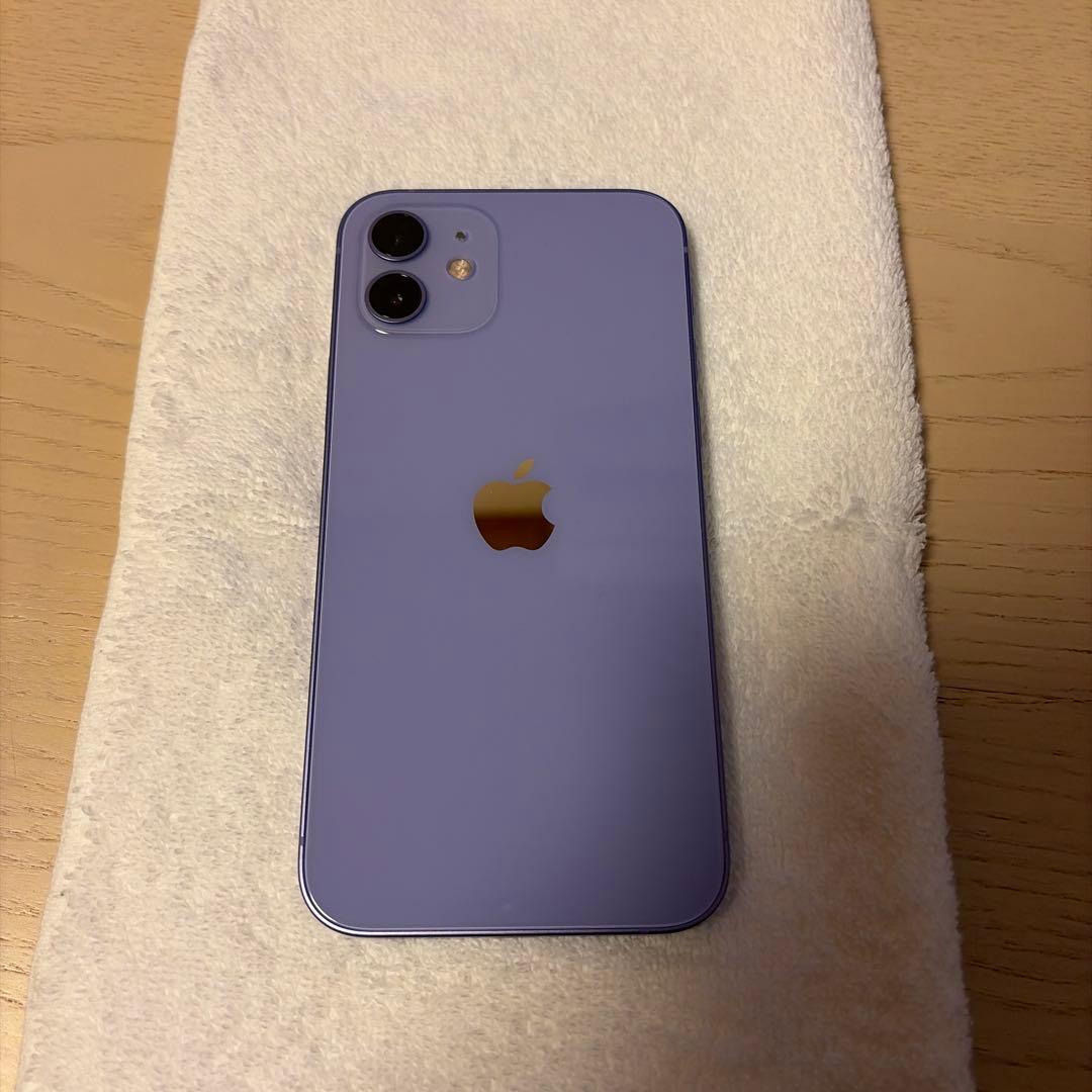 iPhone12 128g パープル　新品未使用
