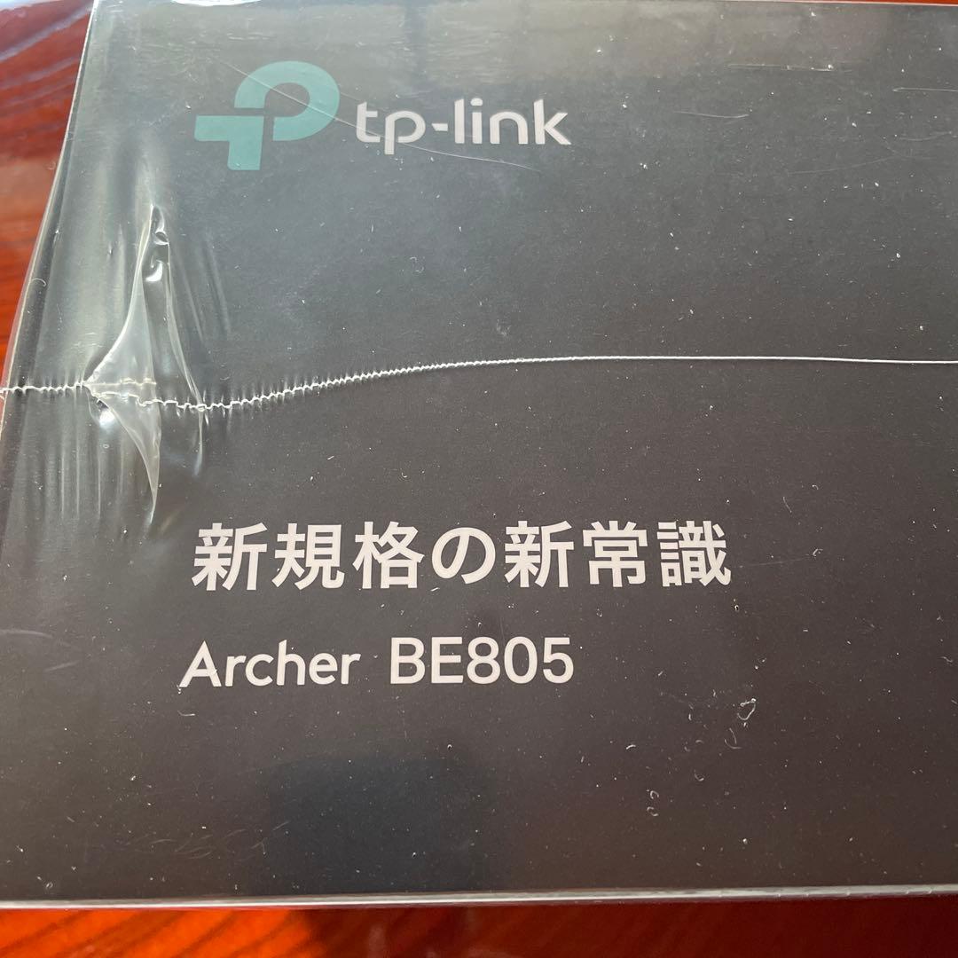 tp-link BE19000 Wi-Fi 7 ルーター 新品 未使用be805