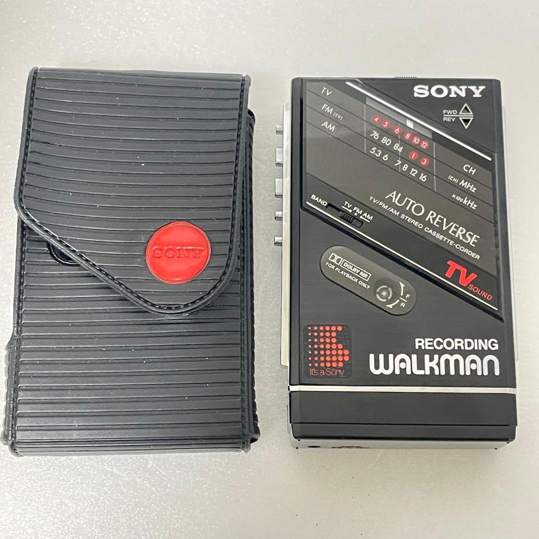 SONY WM-FE02 WALKMAN カセットプレーヤー ケース付き