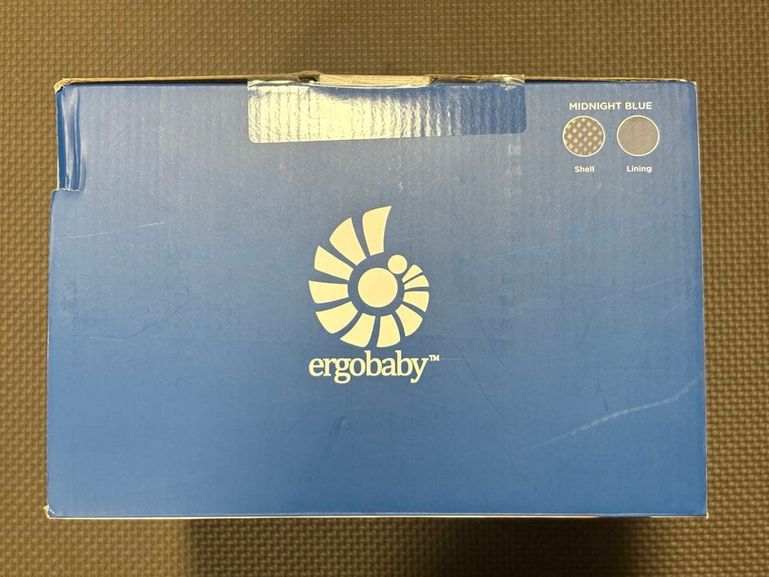 【美品】　ERGObaby 　オムニブリーズ　ミッドナイトブルー　ネイビー
