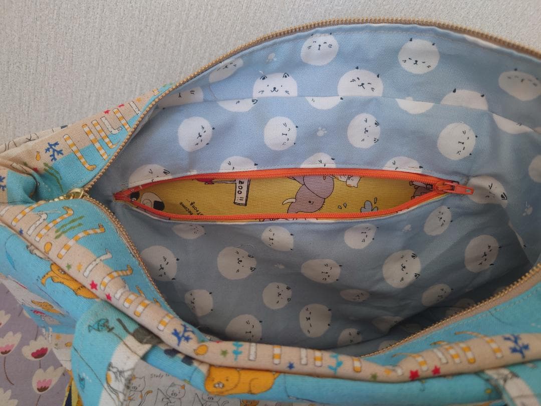 【チャッピー】 猫柄　トートバック＆リュックset