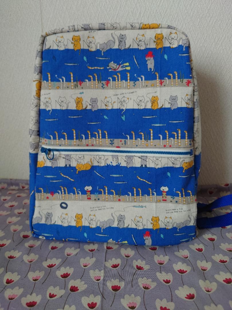 【チャッピー】 猫柄　トートバック＆リュックset