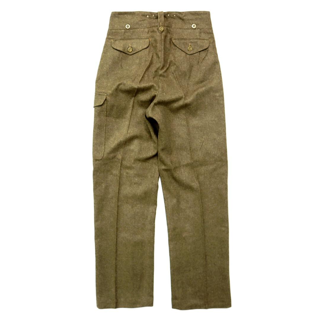 デッド 50s ビンテージ イギリス軍 ウール パンツ ミリタリー グルカ 古着