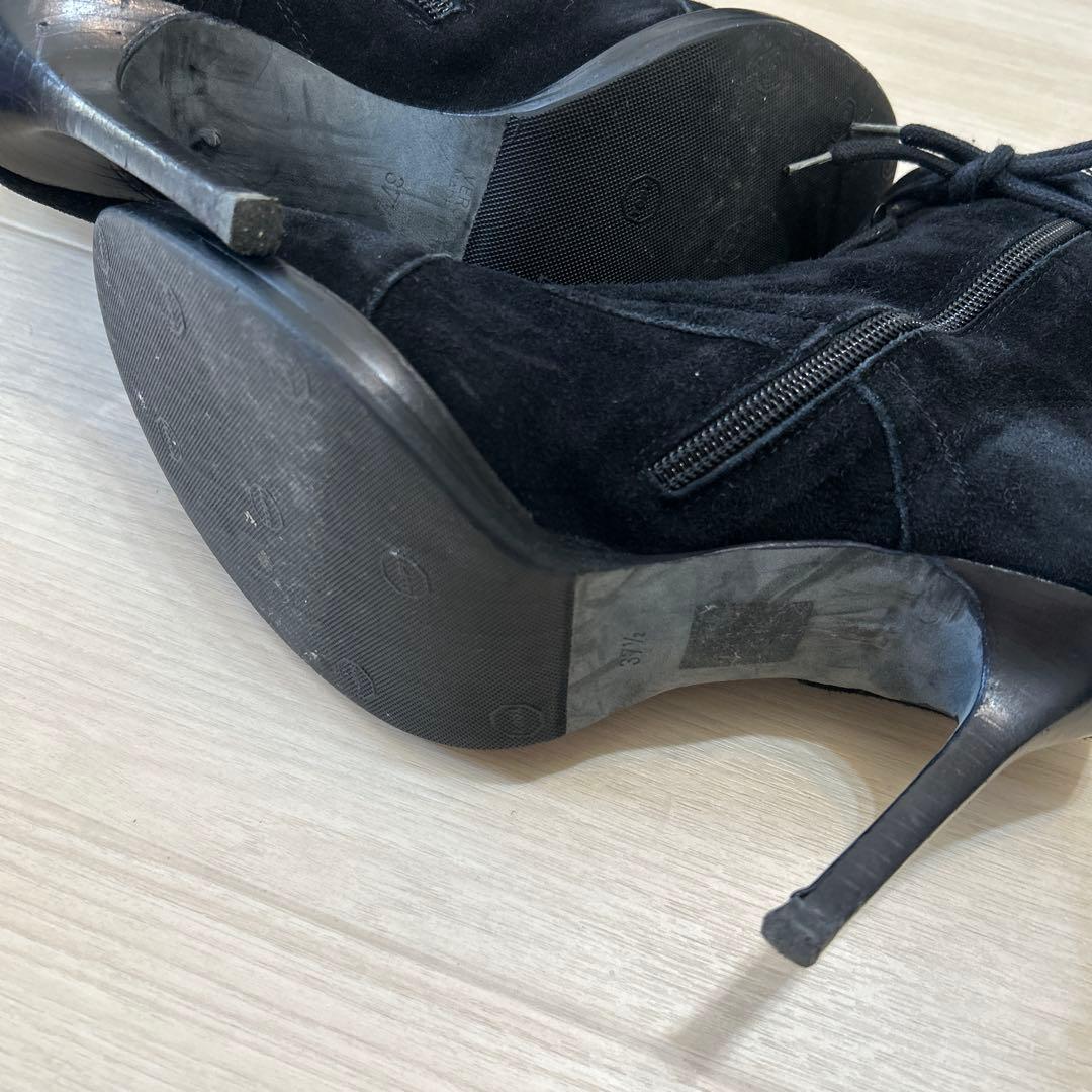 レア美品ANN DEMULEMEESTERレースアップブーツ37.1/2サイズ