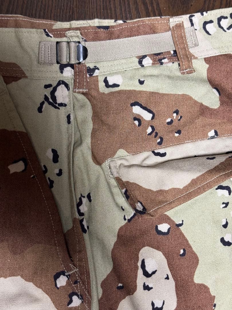 デッドストック米軍 6Cデザート（チョコチップ）カモBDU カーゴパンツ　L-S