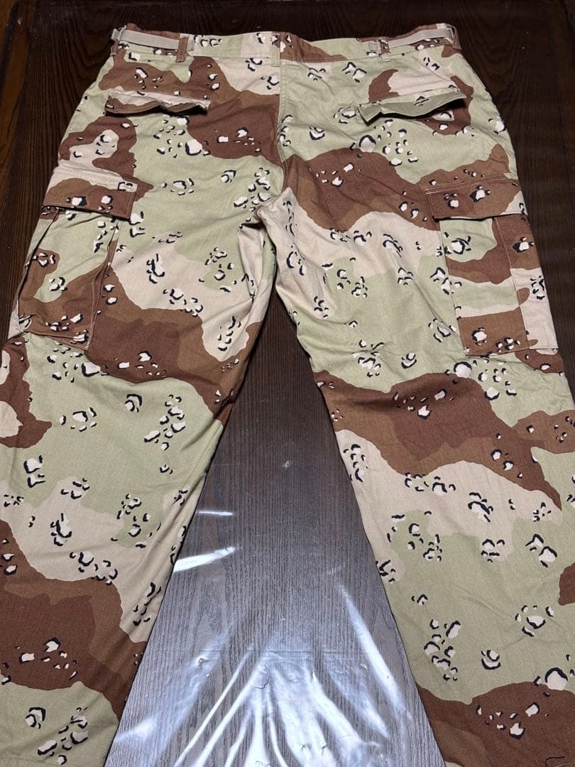 デッドストック米軍 6Cデザート（チョコチップ）カモBDU カーゴパンツ　L-S