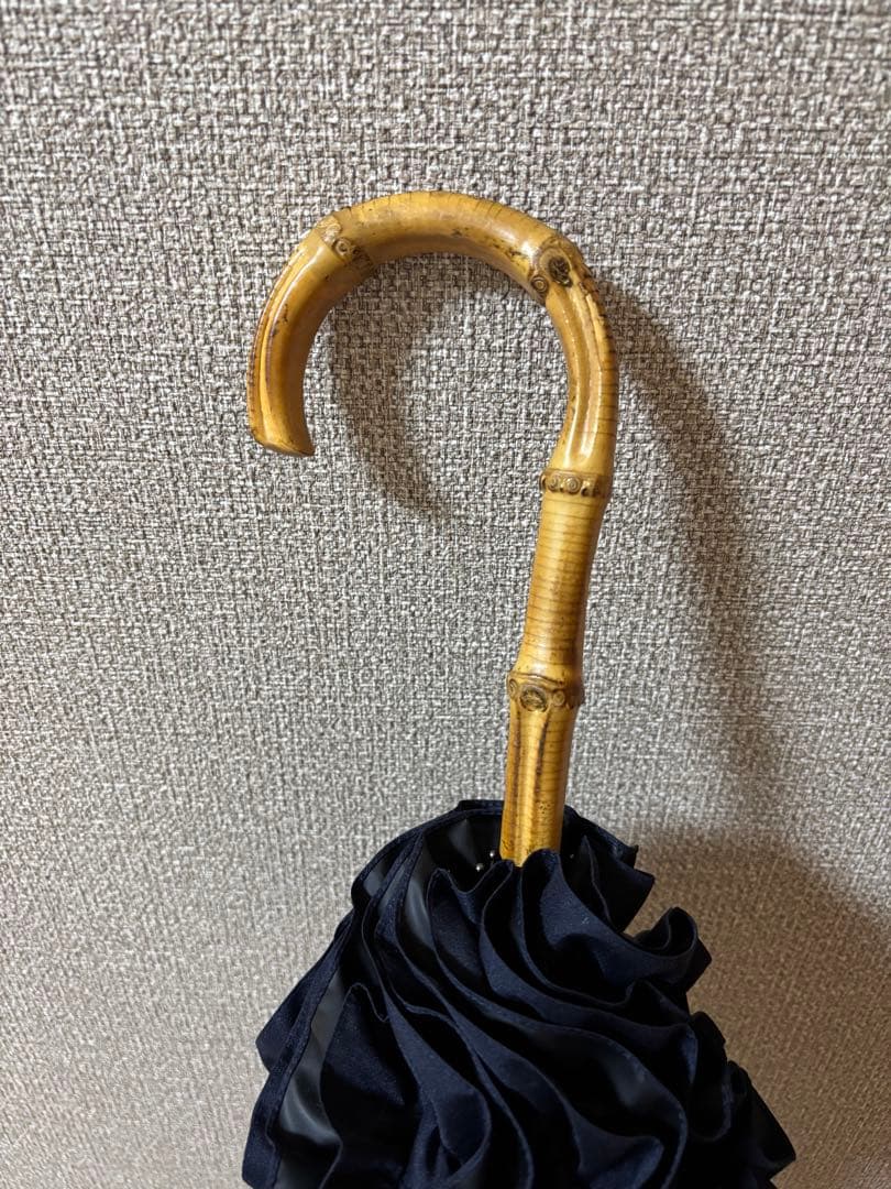 サンバリア100 Mサイズ　フリル　ネイビー