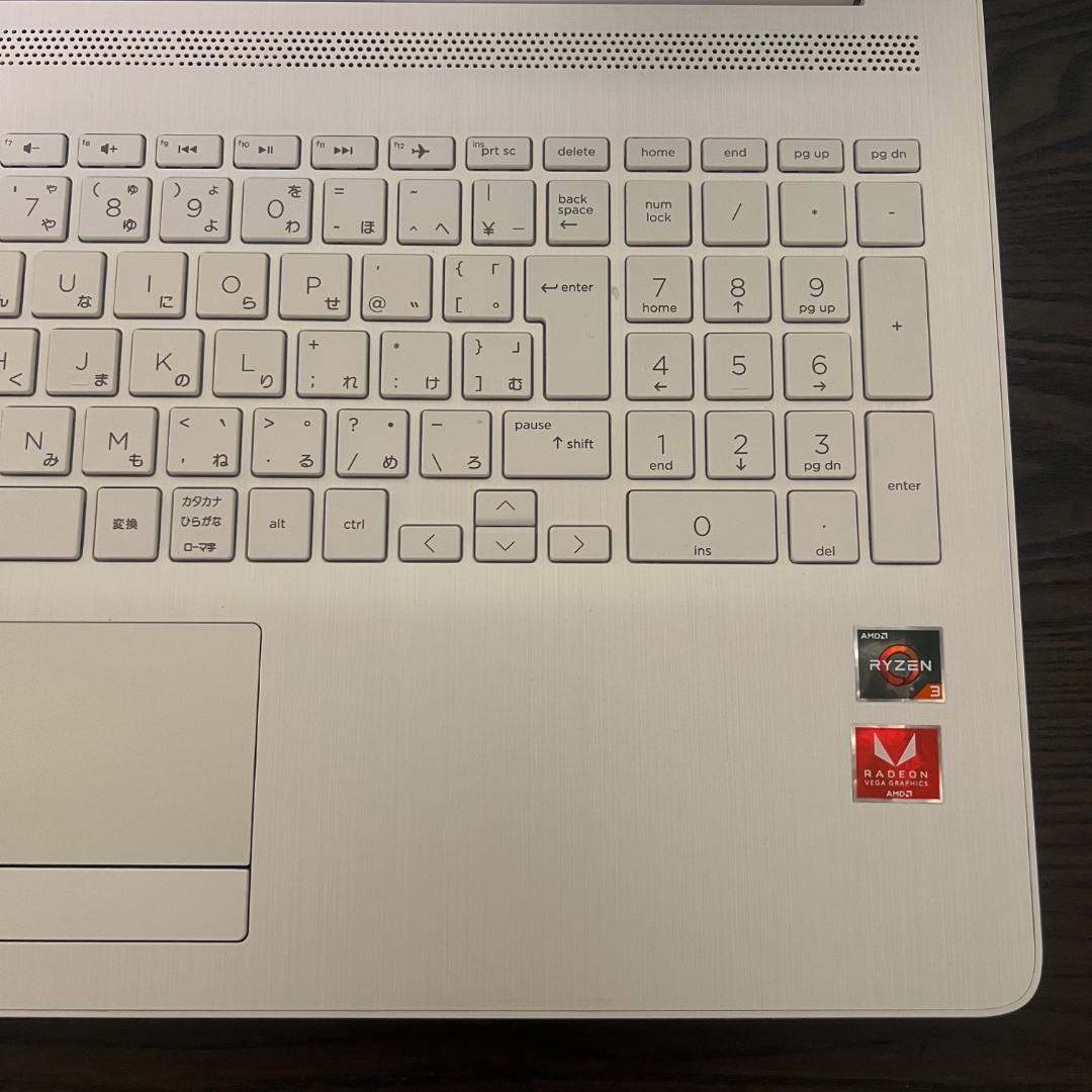 HP✨新品SSD256GB☆Ryzen 3☆メモリ8GB☆ピュアホワイト