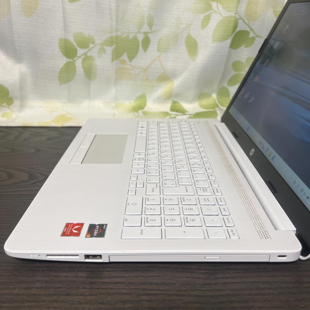 HP✨新品SSD256GB☆Ryzen 3☆メモリ8GB☆ピュアホワイト