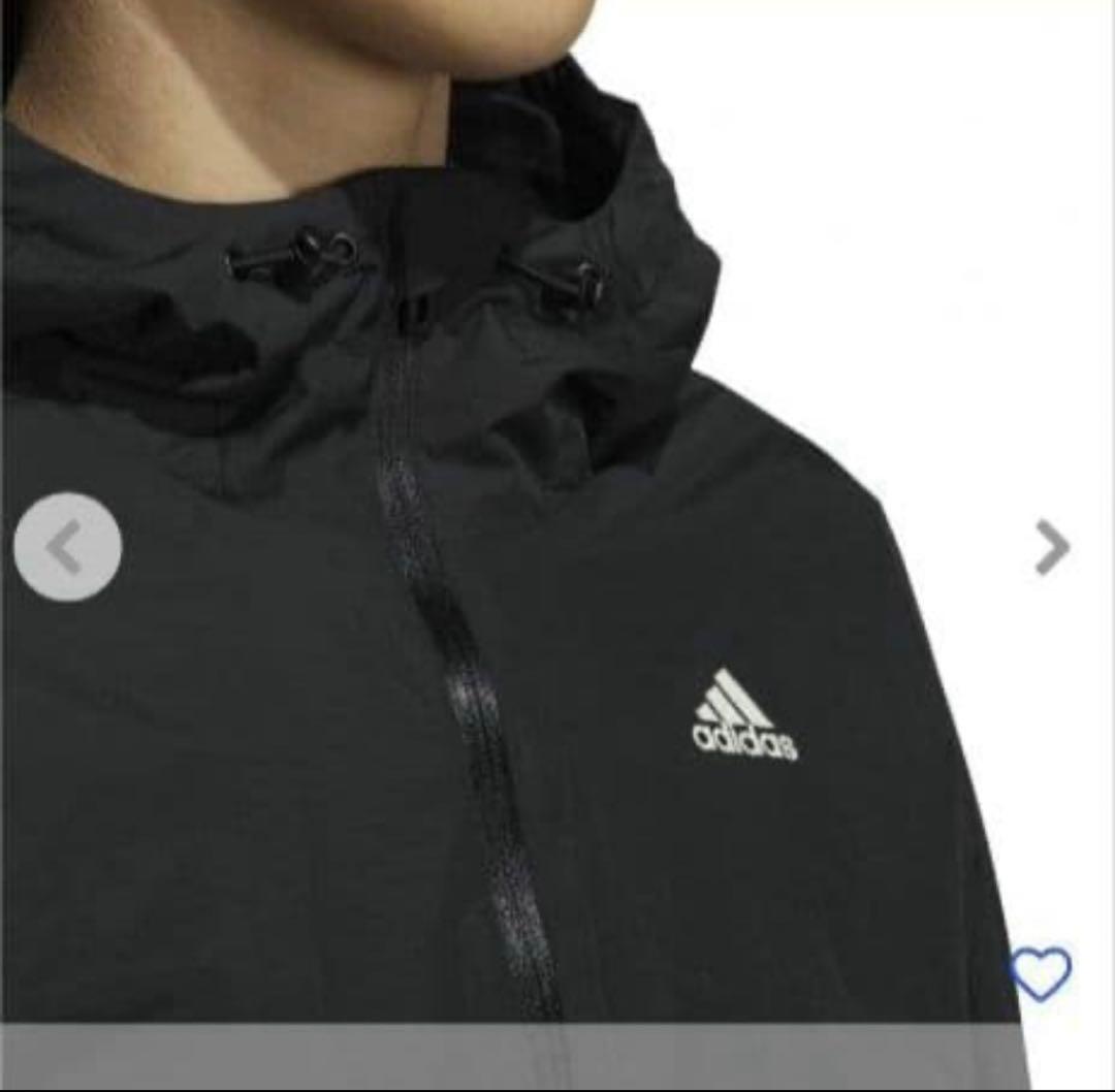 アディダス　裏起毛　ウインドブレーカー上下　ブラック　レディースM 新品未使用