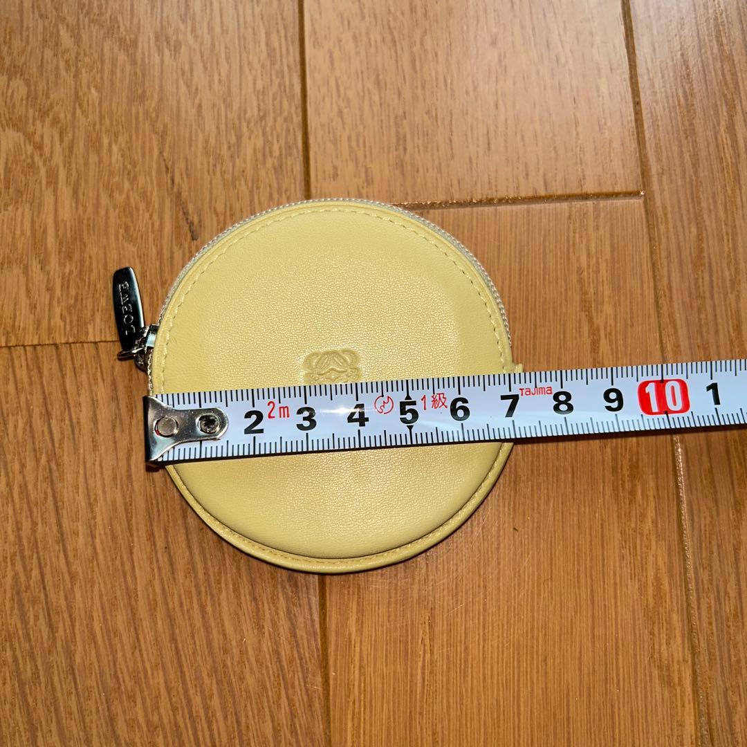 LOEWE イエロー ケース　本革シープスキン　新品未使用品