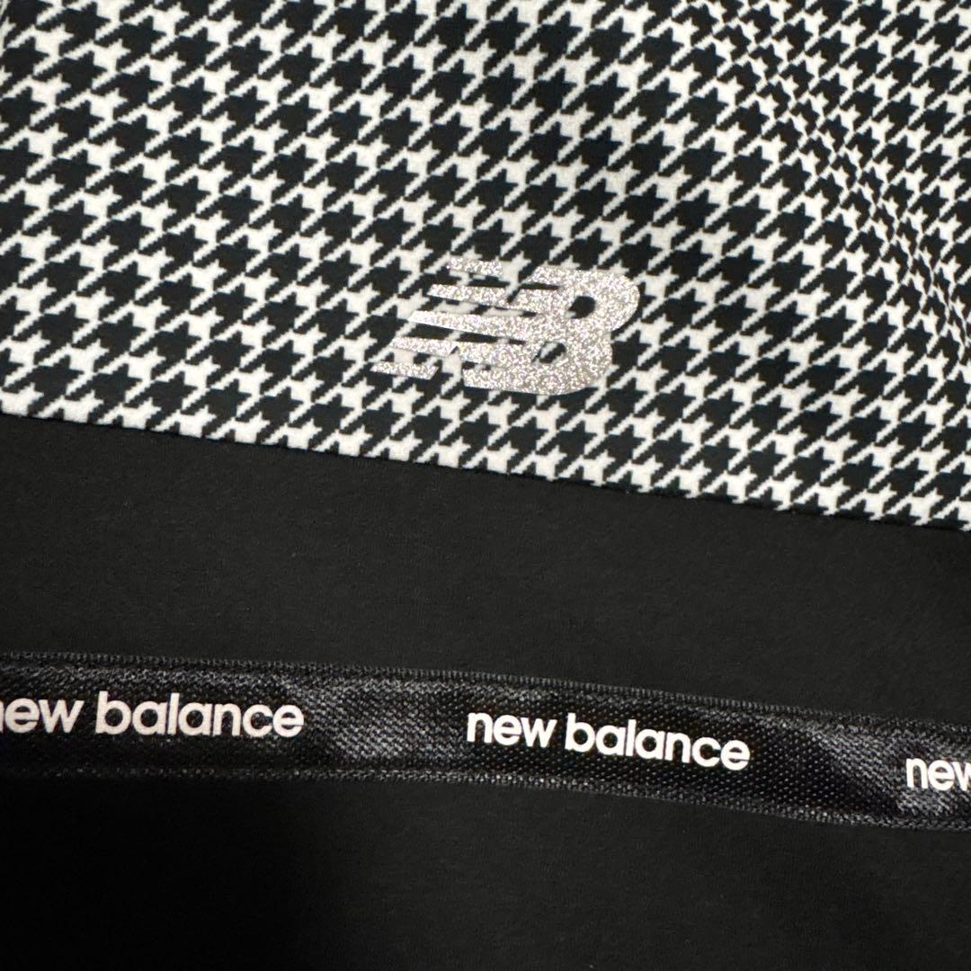 新品　ニューバランスゴルフ レディース フルジップ フーディー 千鳥柄　L