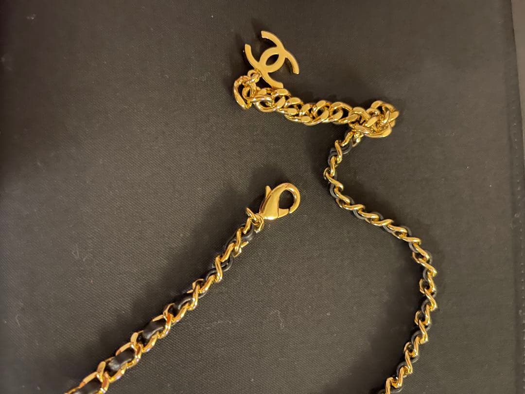 『新品』CHANELシャネルゴールド チェーンネックレス❣️ユニセックスカッコイイ