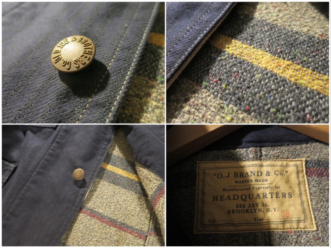 38 OLD JOE  SEWING COVERALL カバーオール