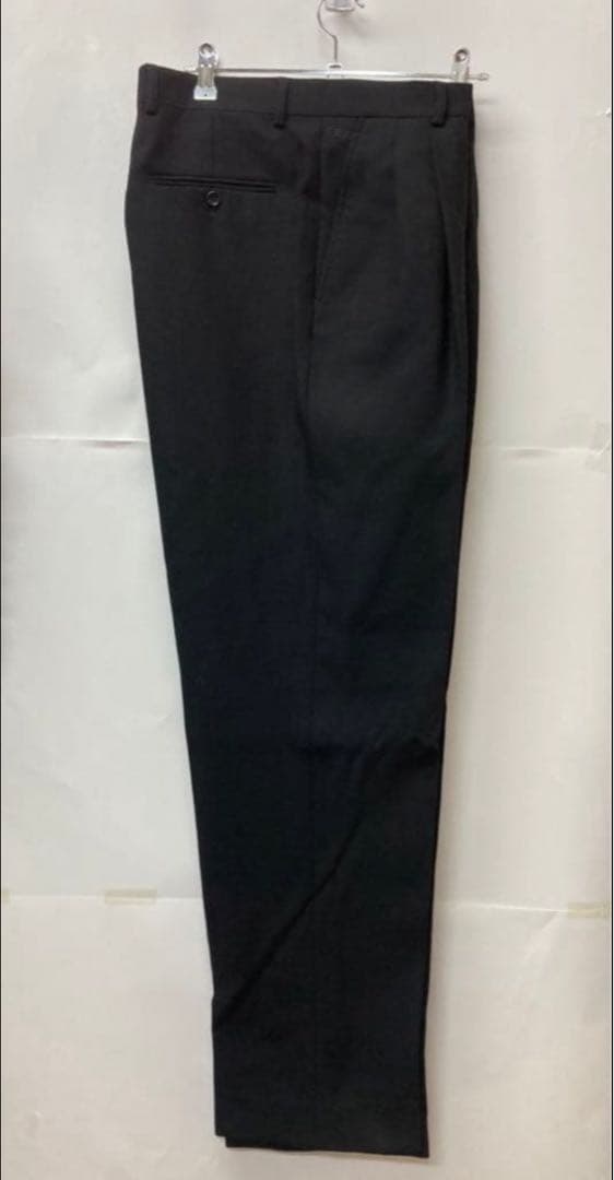 90s BALENCIAGA 黒 ウール スラックス