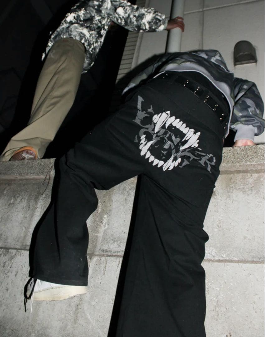 Dickies ✖︎younger songコラボ ブラックパンツ