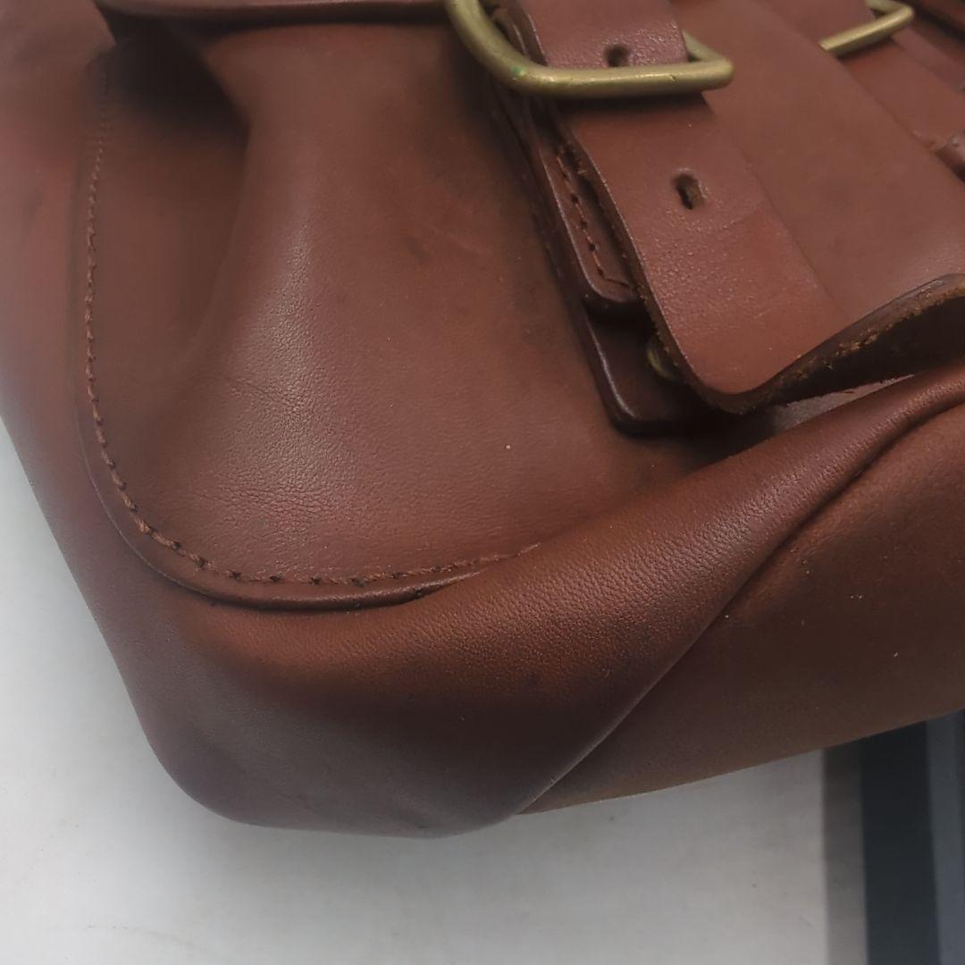 美品 スロウ SLOW ダブルオイル リュック レザー ブラウン バックパック