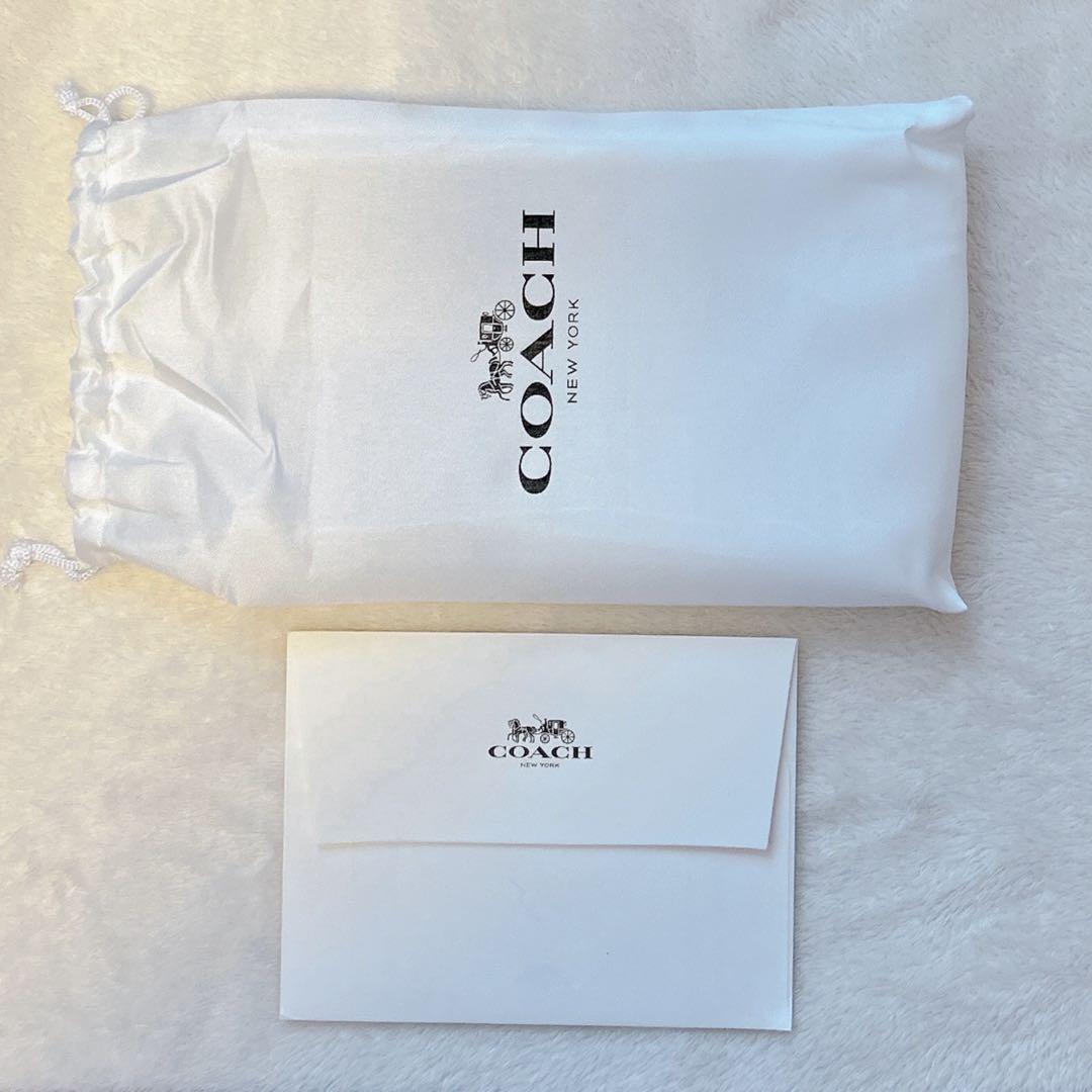 【COACH】長財布 マルチカラー ロゴ おしゃれ 財布 男女兼用 ストラップ付