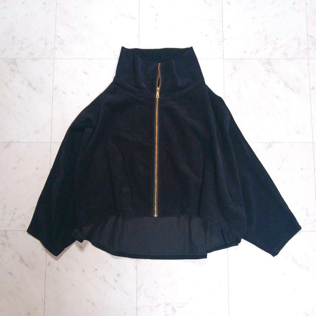 エリコヤマグチ　22AW　マトウブルゾン　太畝　ブラック　ジャケット