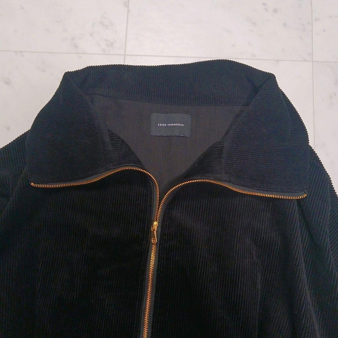 エリコヤマグチ　22AW　マトウブルゾン　太畝　ブラック　ジャケット