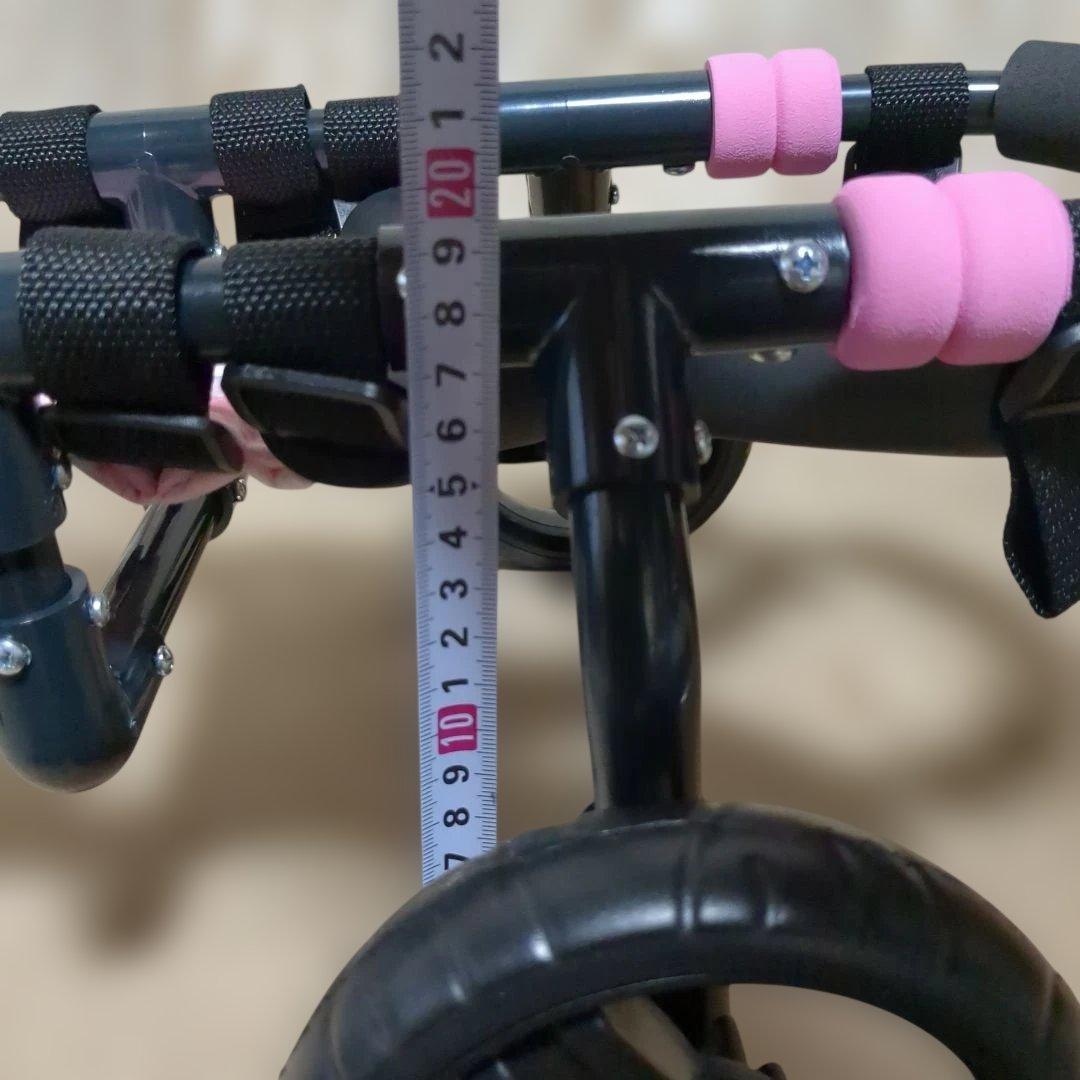 ワンちゃん4輪　リハビリ　食事補助　犬用車椅子　歩行補助　犬の歩行器