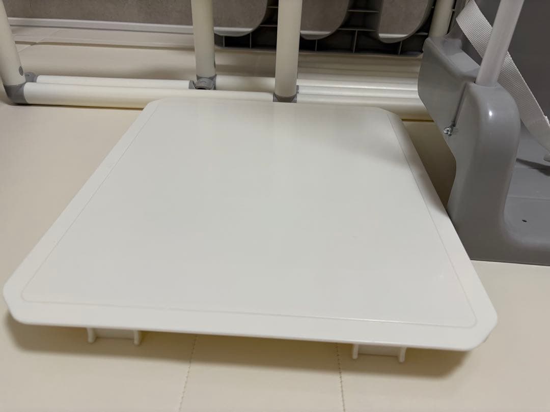 おりたたみわんぱくスライダージム ブランコ付DX グレーホワイト