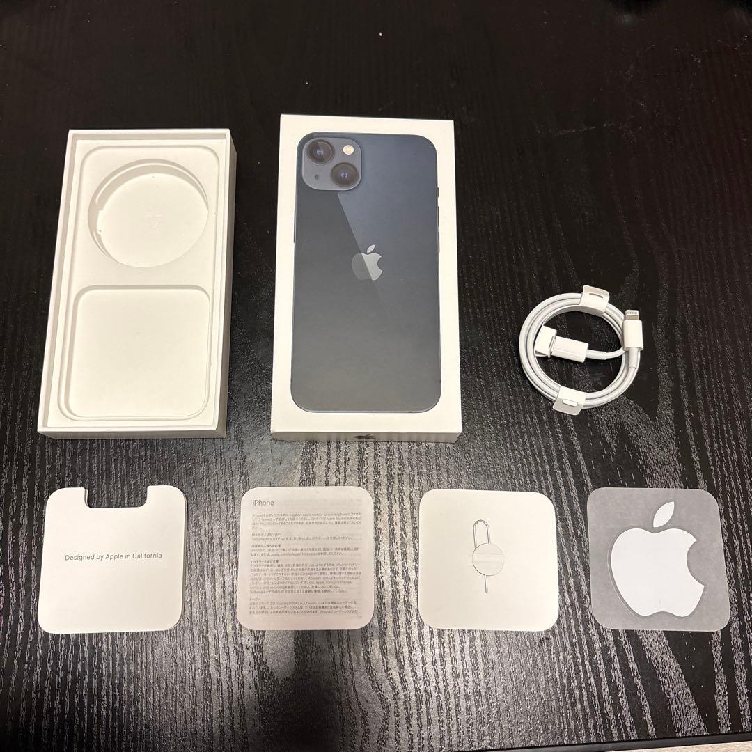 【初期化済】　iPhone13 128GB ミッドナイト