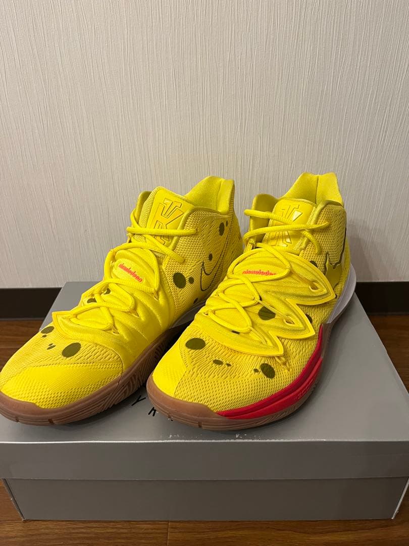 NIKE KYRIE 5 スポンジボブ ナイキ カイリー美品
