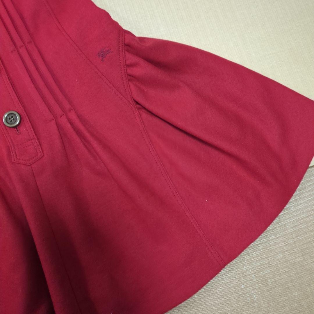 バーバリーブルーレーベル　ワンピース　ウール素材　新品　38 クリスマスにも！