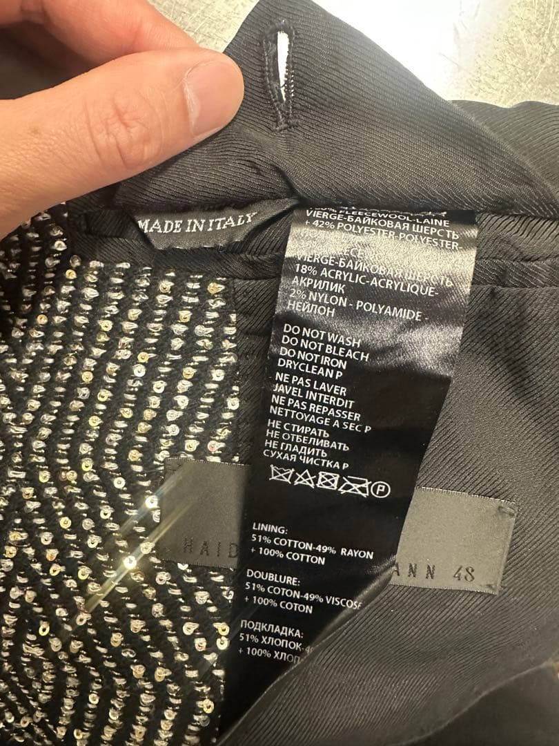 マ*ト様 Haider Ackermann ハイダーアッカーマン テーラードジャ