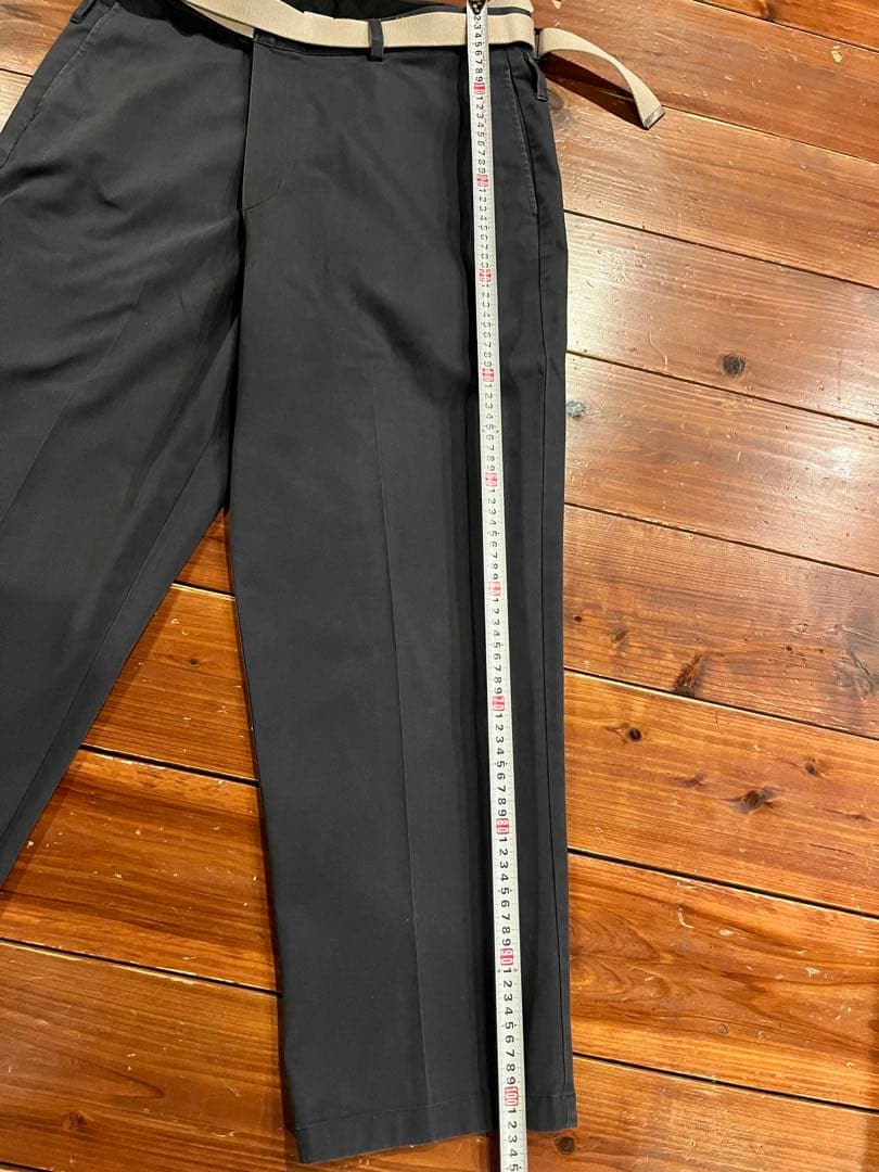 じゅんMAISONEUREKAメゾンエウレカ　チノパン ネイビー