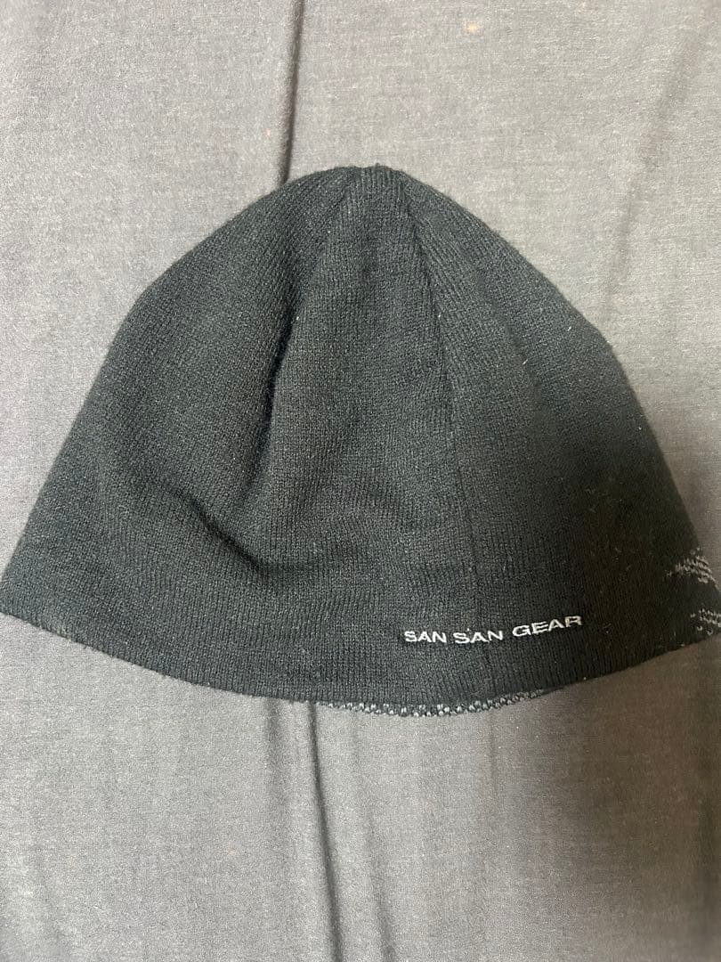 SAN SAN GEAR ブラックニット帽