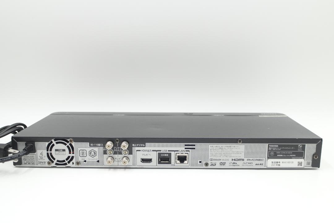 [M-TN 1980] TOSHIBA DBR-W1009 ブルーレイレコーダー