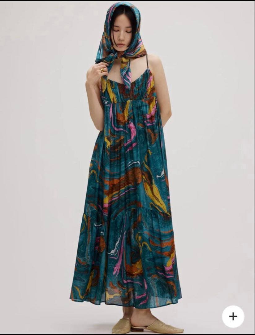 【SH】ameri INDIAN POOL MARBLE DRESS