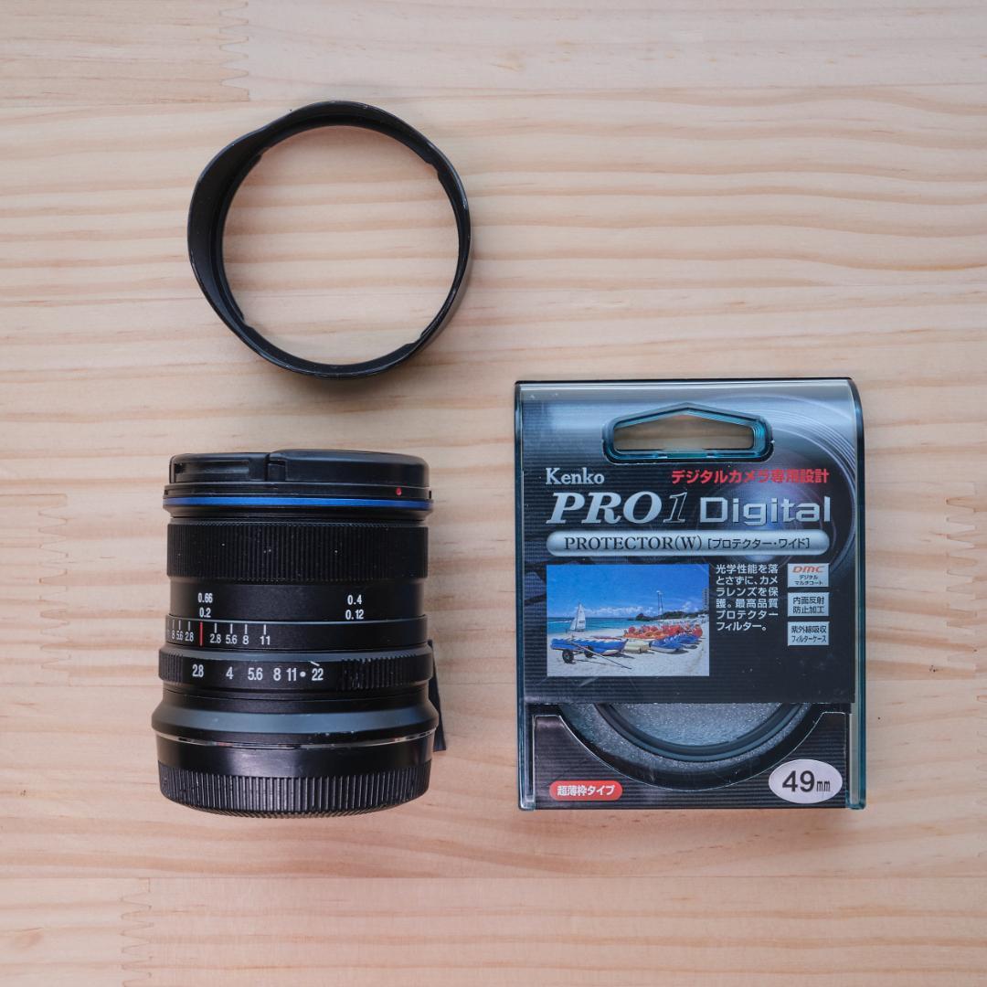 LAOWA 9mm F2.8 ZERO-D Xマウント用 【中古品】