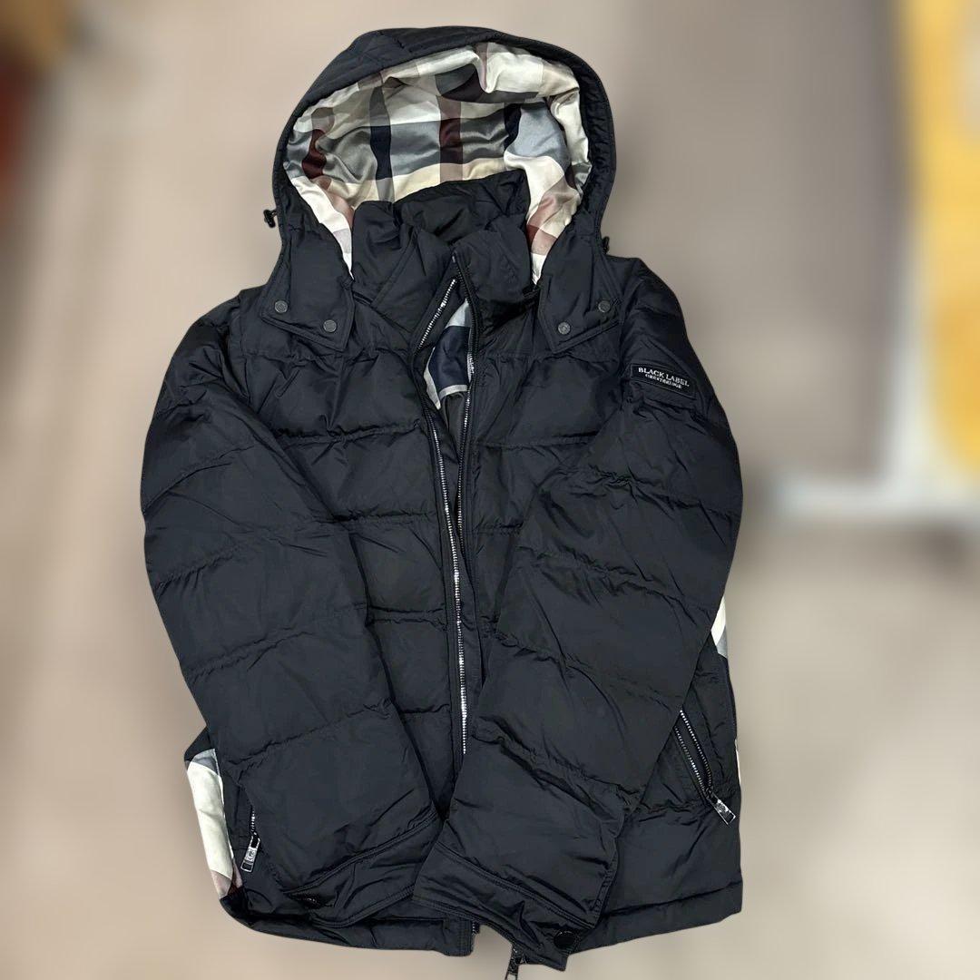 BLACK LABEL CRESTBRIDGE ダウンジャケット　黒　ブラック