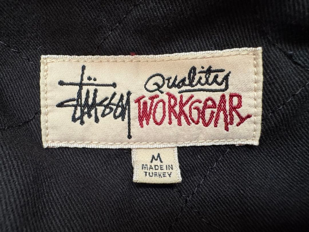 stussy JACKET WASHED CANVAS ワークジャケット