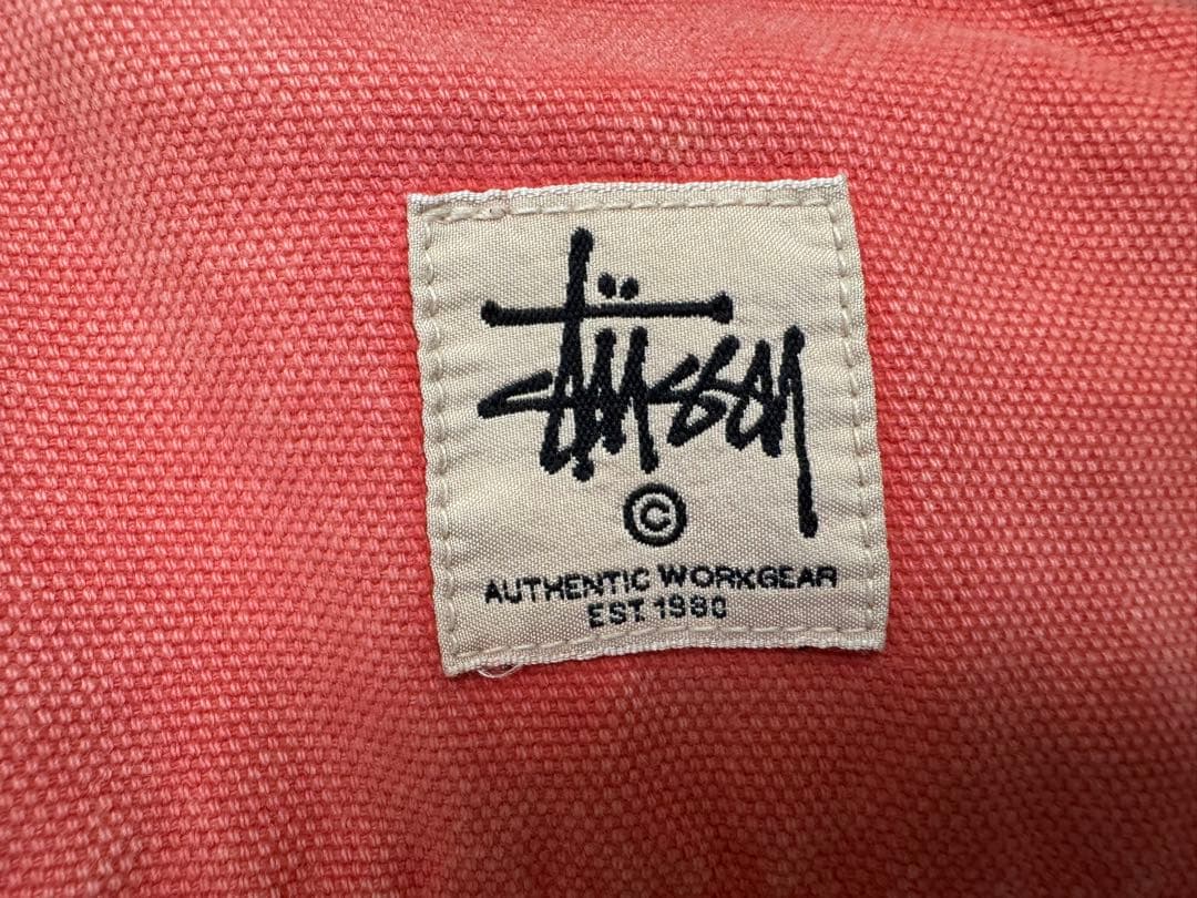 stussy JACKET WASHED CANVAS ワークジャケット