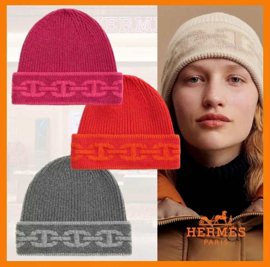 HERMES ニット帽
